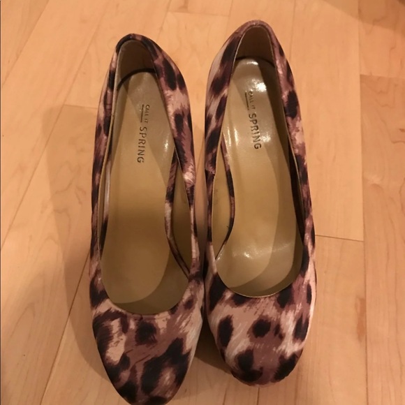 Cheetah Call it Spring Wedges - Picture 3 of 6